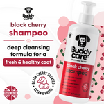 Black Cherry Dog Shampoo by Buddycare