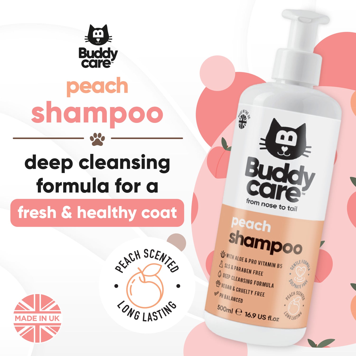 Peach Cat Shampoo