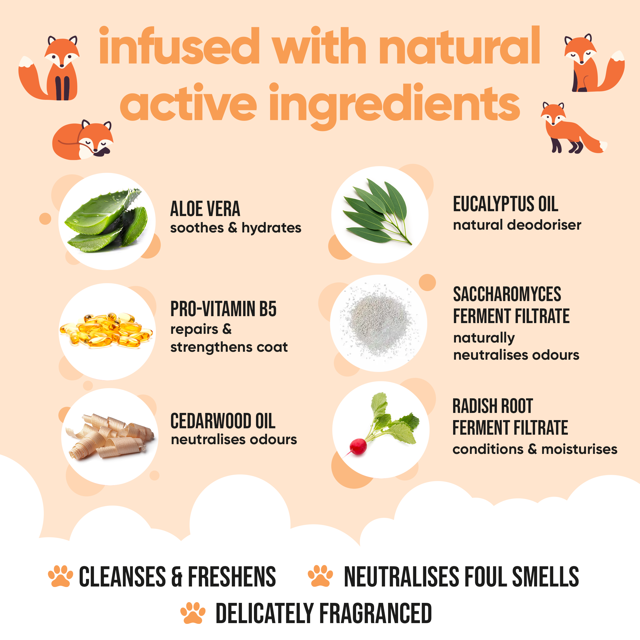 Fox Poo Neutralising Dog Shampoo