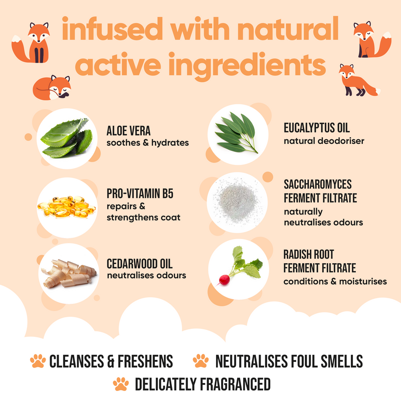 Fox Poo Neutralising Dog Shampoo