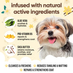 Vanilla & Shea Butter Dog Shampoo by Buddycare