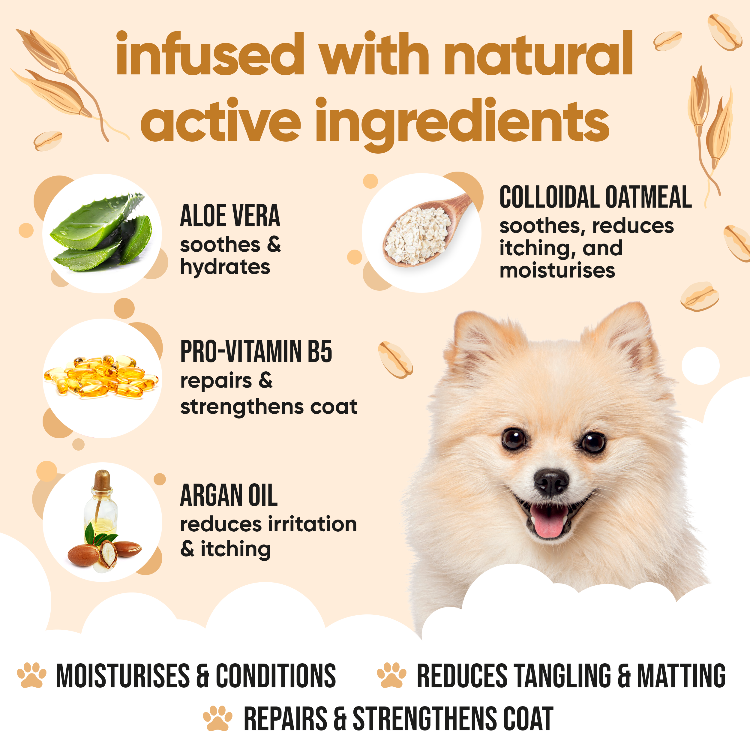 Oatmeal Dog Conditioner by Buddycare