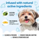 Bubblegum Dog Shampoo by Buddycare