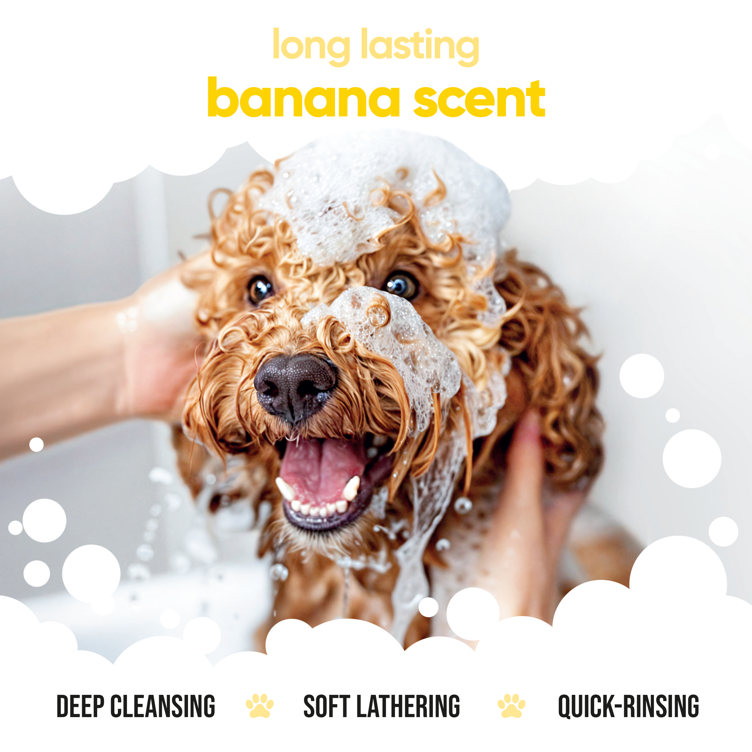 Banana Dog Shampoo by Buddycare