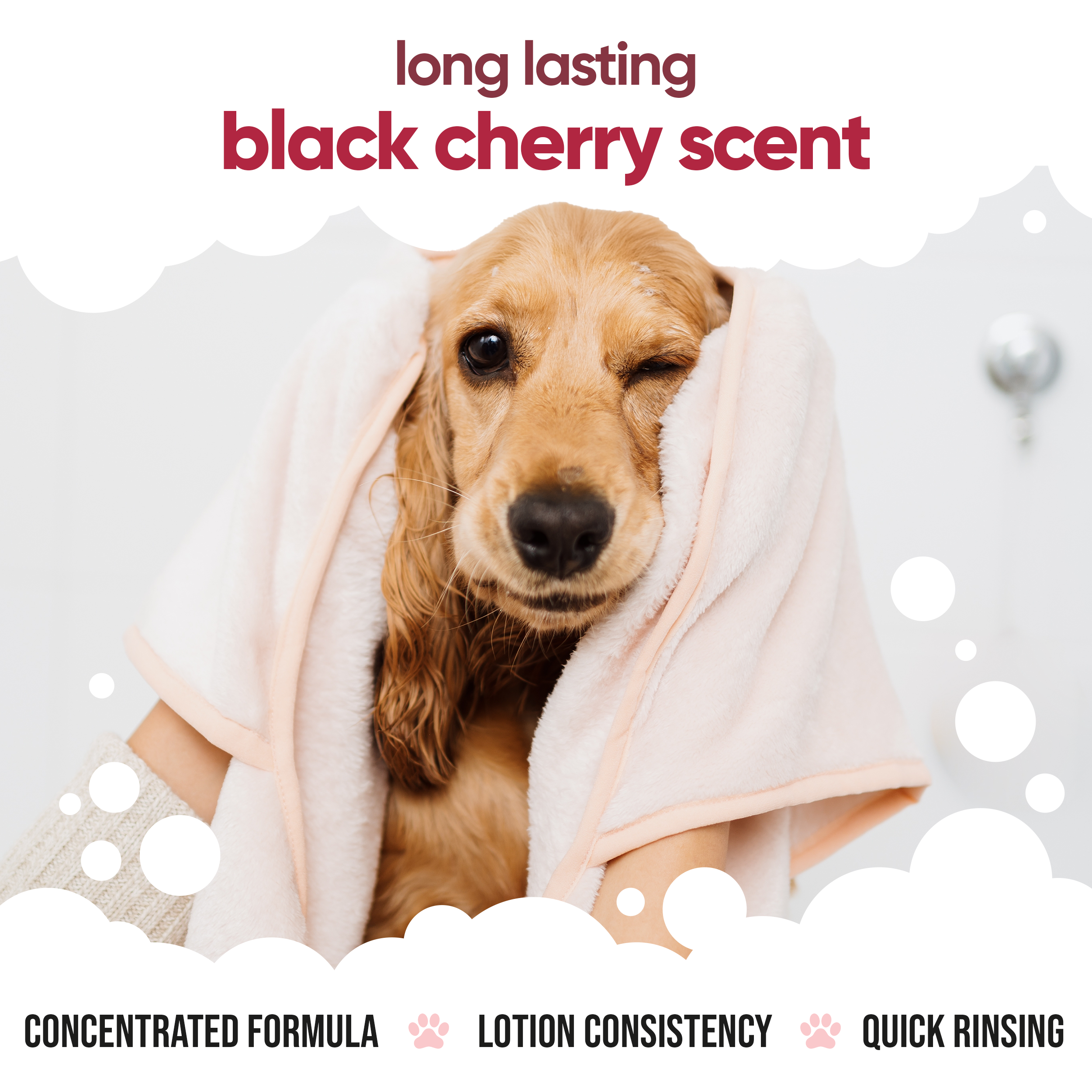 Black Cherry Dog Conditioner by Buddycare