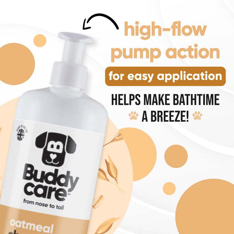 Oatmeal Dog Shampoo by Buddycare