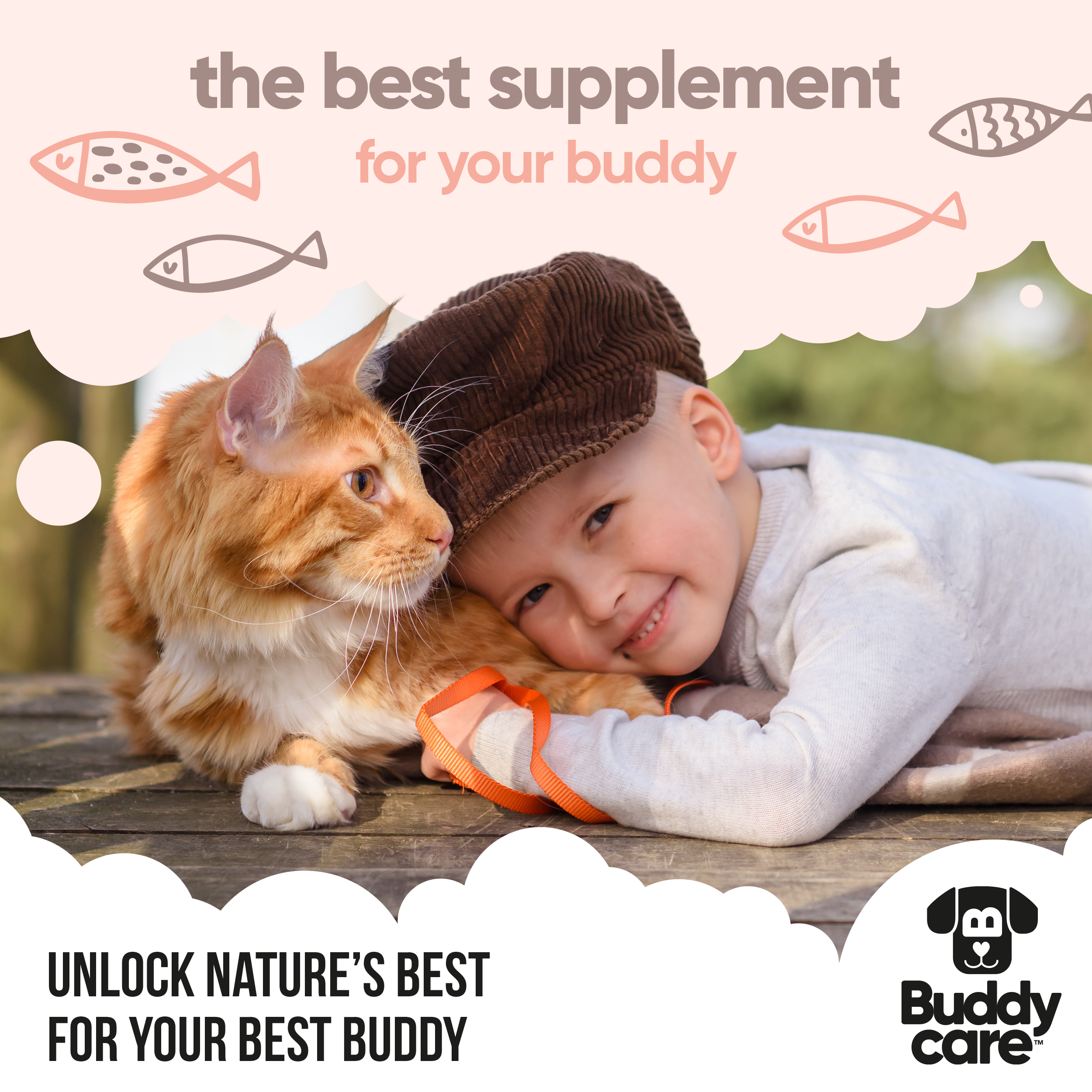 Scottish Salmon Oil for Dogs & Cats by Buddycare