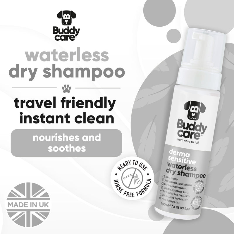 Derma Sensitive Waterless Dry Dog Shampoo