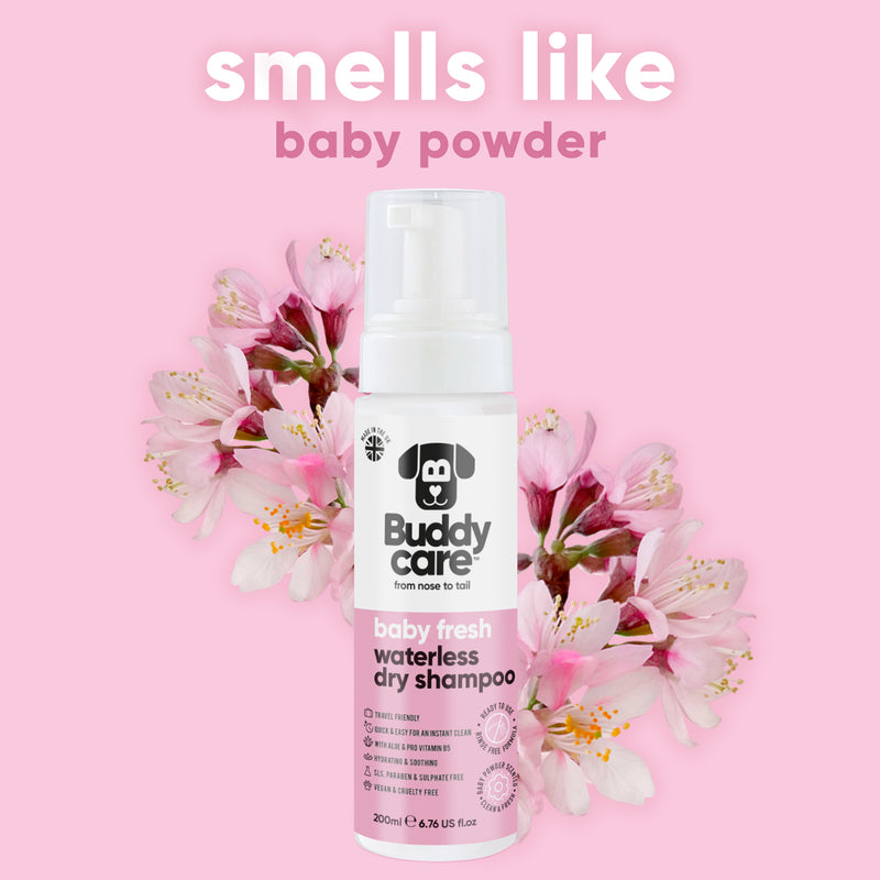 Baby Fresh Waterless Dry Dog Shampoo