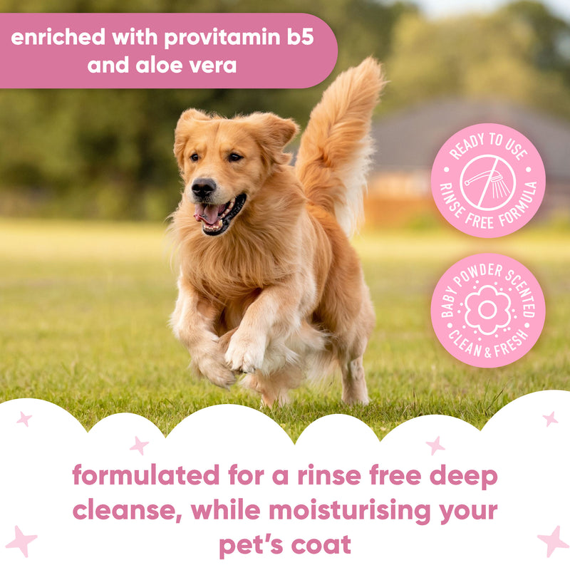Baby Fresh Waterless Dry Dog Shampoo