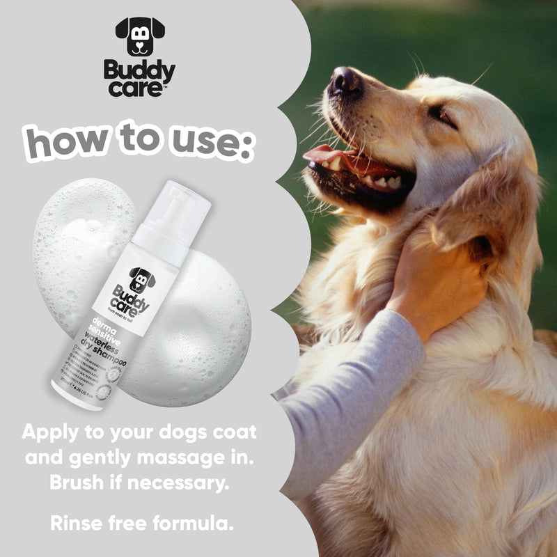 Derma Sensitive Waterless Dry Dog Shampoo