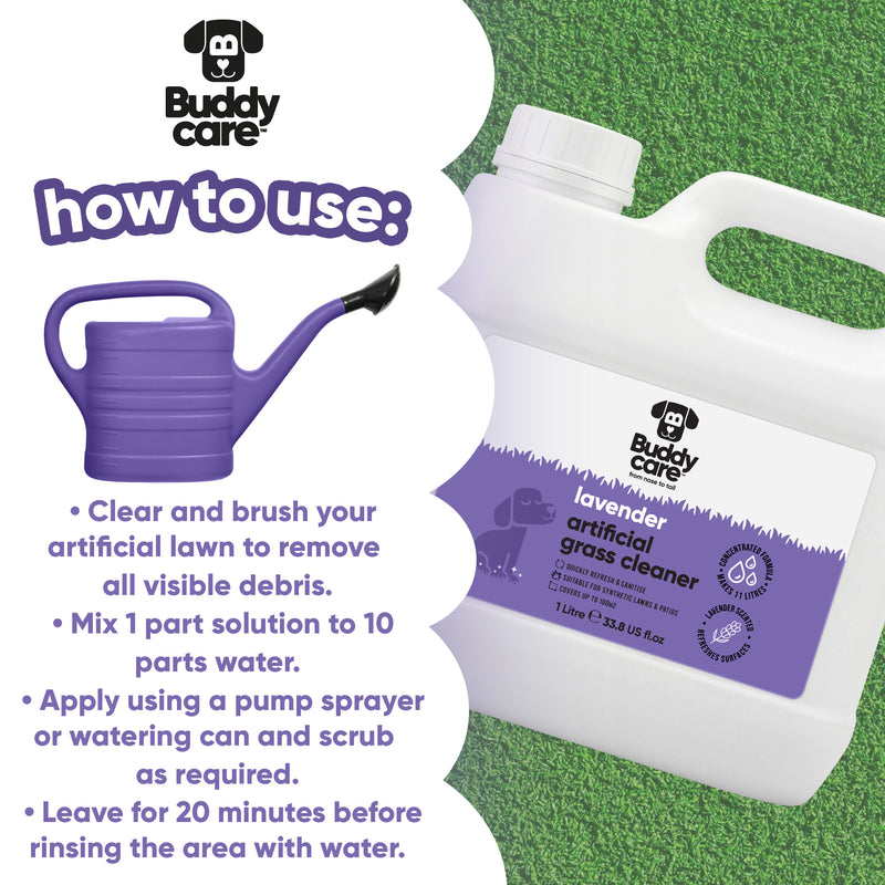 Lavender Artificial Grass Cleaner