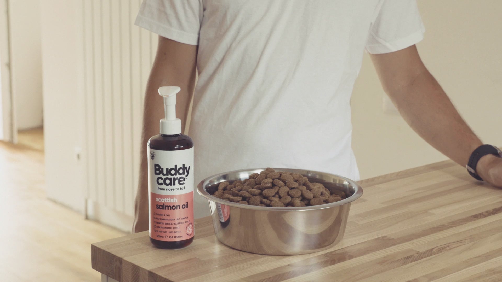 Scottish Salmon Oil for Dogs & Cats by Buddycare